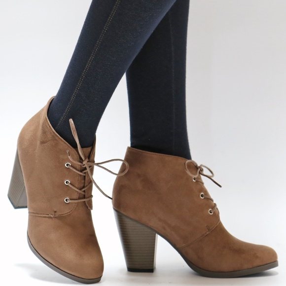 Block Heel Ankle Boots Booties | Poshmark